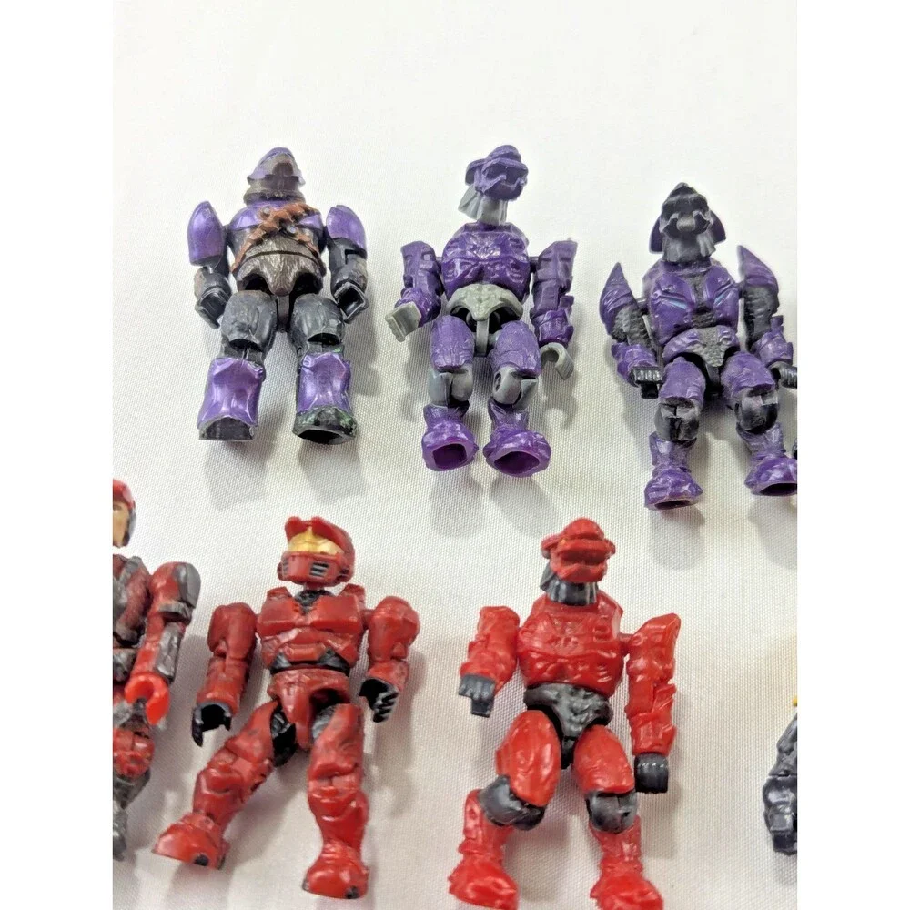 Promethean Knight Pelican Gunship HALO Mega Bloks Lot 54 Pieces MISSING ARM